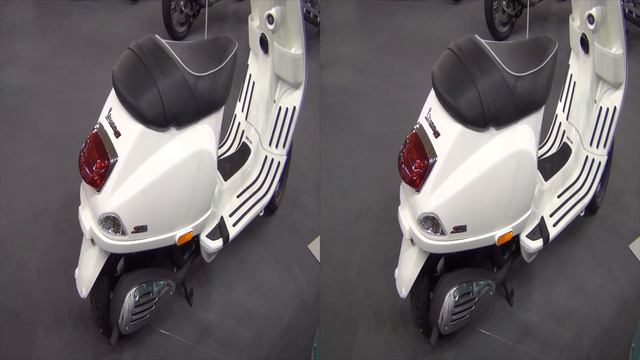 Piaggio Vespa S 50 2T Exterior and Interior in 3D 4K UHD смотреть онлайн