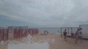 наши пляжи Евпатория пгт Заозёрное
