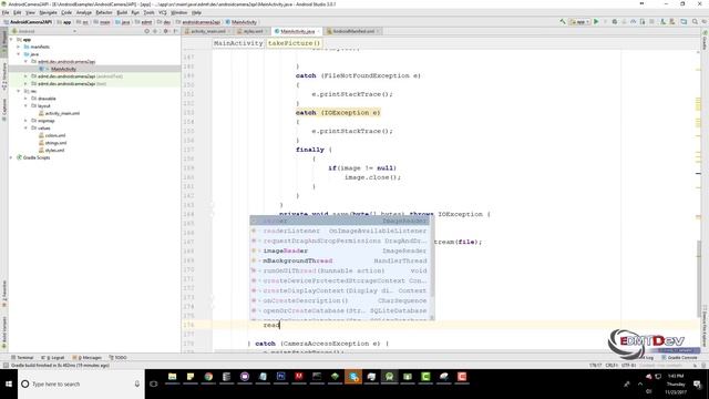 Android Studio Tutorial - Camera 2 API FULL смотреть онлайн