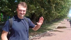Это моя первая блог-прогулка. Гуляем по реке Волге, по набережной Афанасия Никитина в Твери)