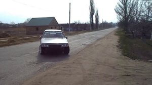 Первый выезд. Наваливаем на ВАЗ 2108 на самом мощном 8 кл