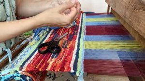 КАК ТКАТЬ ПОДЗОРИНУ "ВЕТОЧКУ" НА ДОМОТКАНОМ ПОЛОВИКЕ