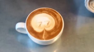 How to Pour Latte Art:  Pumpkin