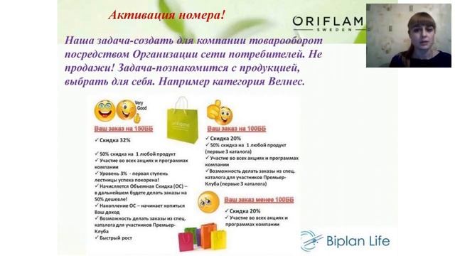 Успешный старт для новичка! Свешникова Мария! Проект Biplan Laif смотреть онлайн