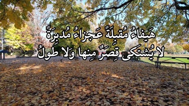 قصيدة بانت سعاد (بردة كعب بن زهير) / الفنان خالد   - مع الكلمات