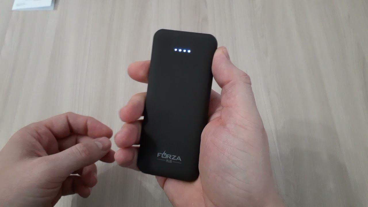 МОБИЛЬНЫЙ АККУМУЛЯТОР FORZA 4000 мАч смотреть онлайн