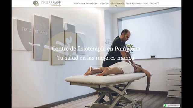 Diego Vera Idoate  - Josu Basabe Fisioterapia - Diseño Web | Web Design