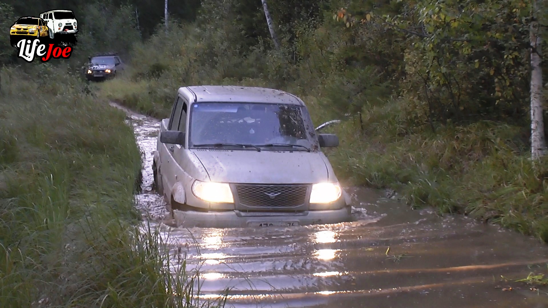 Suzuki Jimny, Opel Frontera и УАЗ Патриот Пикап на покатушках в день джипера 12 сентября смотреть онлайн