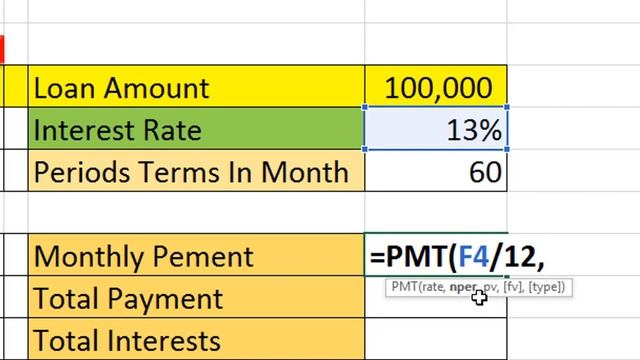 ব্যাংক লোনের মাসিক কিস্তি হিসাব | how to calculate bank loan interest rate in excel | Putul Tech смотреть онлайн