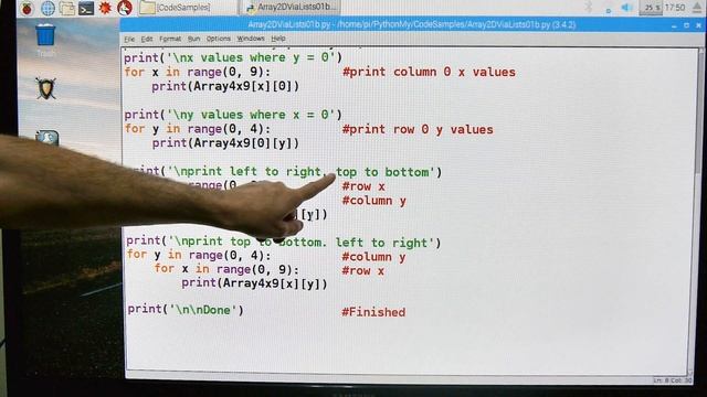 201-Python - 2D Array Example