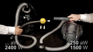 Сравнение мощности пылесосов Bosch и Electrolux T8