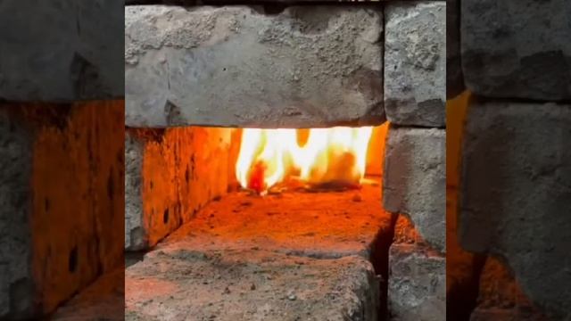 Как сделать печку без глиняного раствора из 20 кирпичей, всего за пару минут. Біз пеш жасаймыз. смотреть онлайн