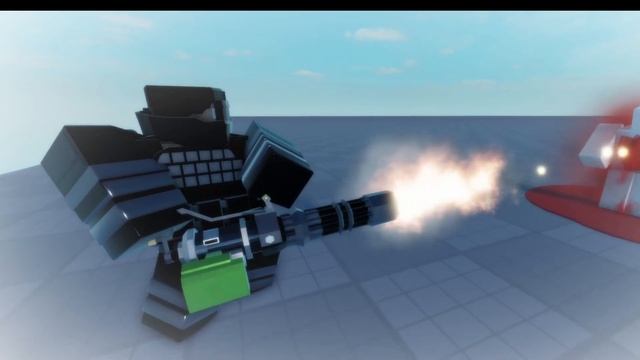 MINIGUN firing test | Roblox Moon animation tests смотреть онлайн