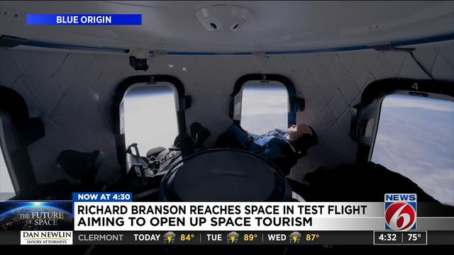 Flips and big smiles: Branson and Virgin Galactic crew giddy during spaceflight смотреть онлайн