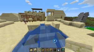 Minecraft. How to upgrade a desert well. Town Square transformation.