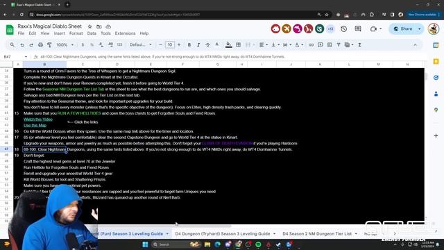 Diablo 4 Season 3 Leveling Guide
