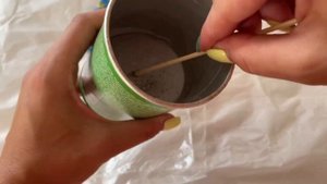 Свеча на гипсе своими руками