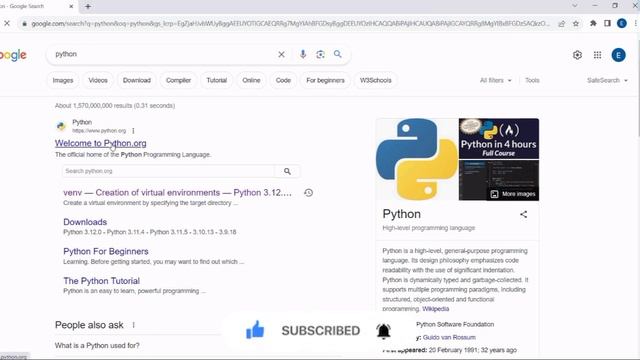 Python Programming   Tutorial For Absolute Beginners - 1 (Installing Python)