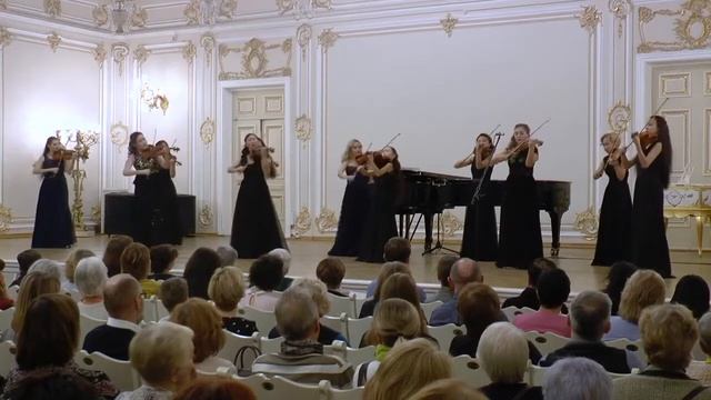 М. де Фалья "Испанский танец". Исполняют "Виртуозы Якутии". смотреть онлайн