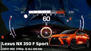 Разгон 0 100 Lexus NX разных поколений