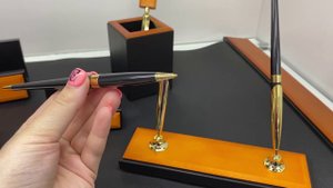 Видеообзор настольного письменного набора (H8G-1A/C)