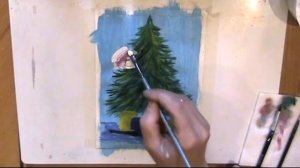 Как нарисовать Елку и Деда Мороза легко и просто!//How to draw a Christmas tree and Santa Claus!