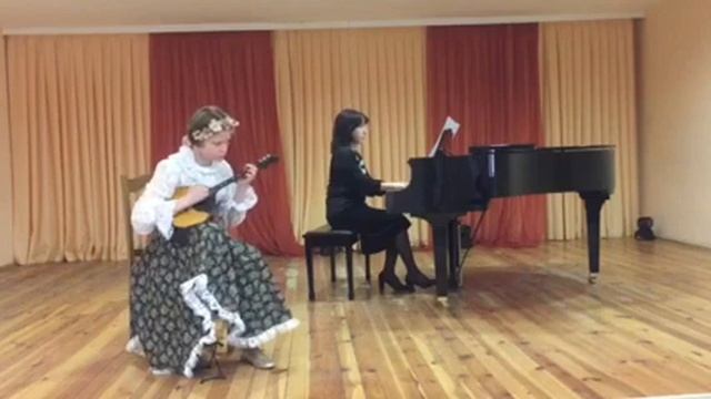 Банная Светлана.С.Федоров. Концертный наигрыш на тему р. н. песни «Вы послушайте, ребята.» смотреть онлайн