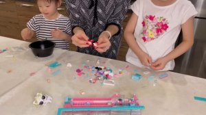 Свадебный автобус. Лего Sluban