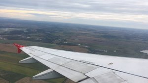 Калининград-СПб. Взлет из Храброво. Уральские авиалинии. Рейс U6 392. Airbus A320. 13 сентября 2022