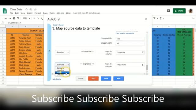 How To Create School Reports Using Google Sheet Data, Autocrat and Google Doc