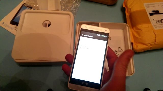 HTC One M7 Mini, HTC Desire 610, сенсор 7дюйм з Aliexpress. Посылка №137,138,139. смотреть онлайн