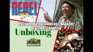 Распаковка посылок из F-magazin: Rebel Wee Crawfish