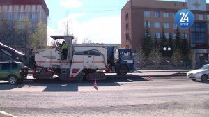 В Сургуте начался ремонт улицы Маяковского