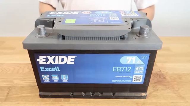 Автомобильный аккумулятор EXIDE Exell EB712: обзор аккумулятора смотреть онлайн