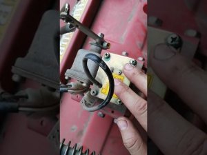 Датчик горизонта на фрезе. Шибаура.