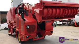 МИКСЕР-КОРМОРАЗДАТЧИК SEKO SAMURAI 7 SELF-TRON  работа фрезы