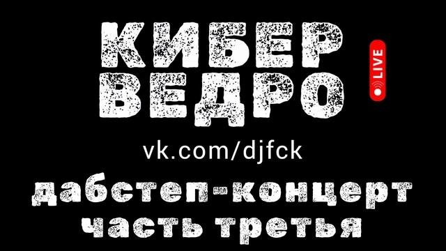 Дабстеп концерт 2024 - часть третья - КИБЕР ВЕДРО