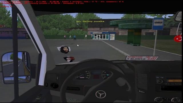 Omsi 2   Карта Чистогорск маршрут 112(Туда и обратно) #omsi2