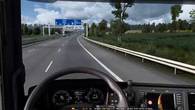 Euro Truck Simulator 2: Duisburg to Bremen смотреть онлайн
