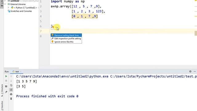 Python (بالمغربي) Partie 76 ..Numpy #7 ..Maching Learning #12 ...slice array смотреть онлайн