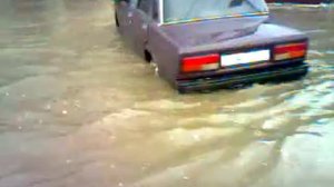 Махачкала после ливня