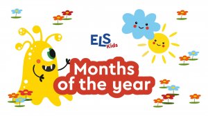 Months and Seasons of the year//Monster video esl//Preschool video