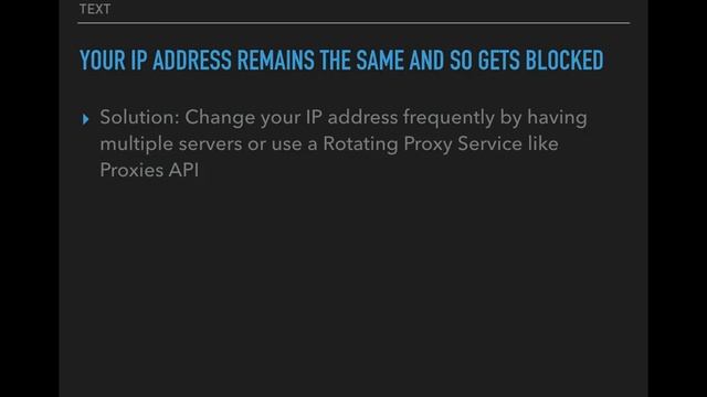 Top 8 Ways Web Servers Can Tell Your Web Crawler Apart From Human | Proxies API смотреть онлайн