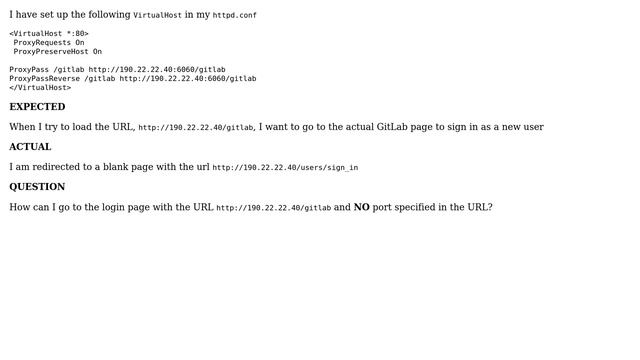 Reverse proxy through Apache with Docker GitLab смотреть онлайн