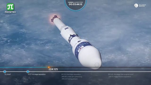 Запуск двух спутников в рамках проекта “Space π” смотреть онлайн