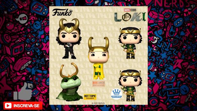 PREVIEW COLEÇÃO LOKI FUNKO POP смотреть онлайн