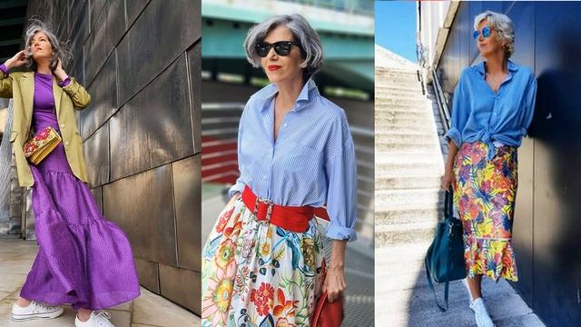 СОВРЕМЕННЫЙ?СТИЛЬ ДЛЯ ЖЕНЩИН 5060?МОДНЫЕ ОБРАЗЫ