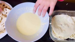 Ленивые хачапури в духовке.