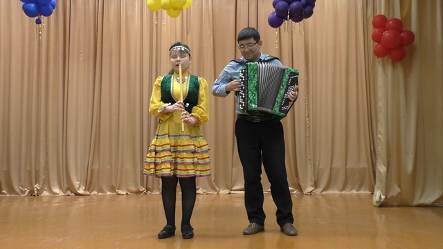 Анастасия Горбова (преп. Руслан Мулюков) "Попурри на башкирские народные мелодии" смотреть онлайн