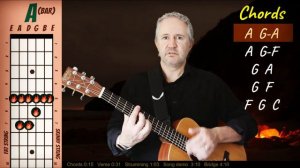Psycho Killer🎸Talking Heads🎸Chords Strumming Lyrics🎸Easy Campfire Guitar Lesson